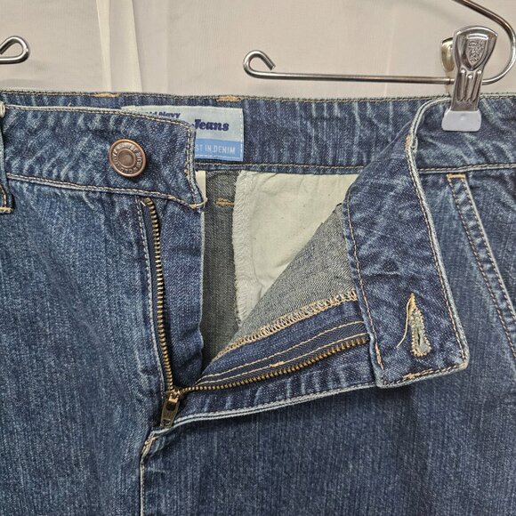 Vintage Old Navy Blue Jeans Denim Maxi Skirt Y2K Preppy Boho 10 - Picture 5 of 14